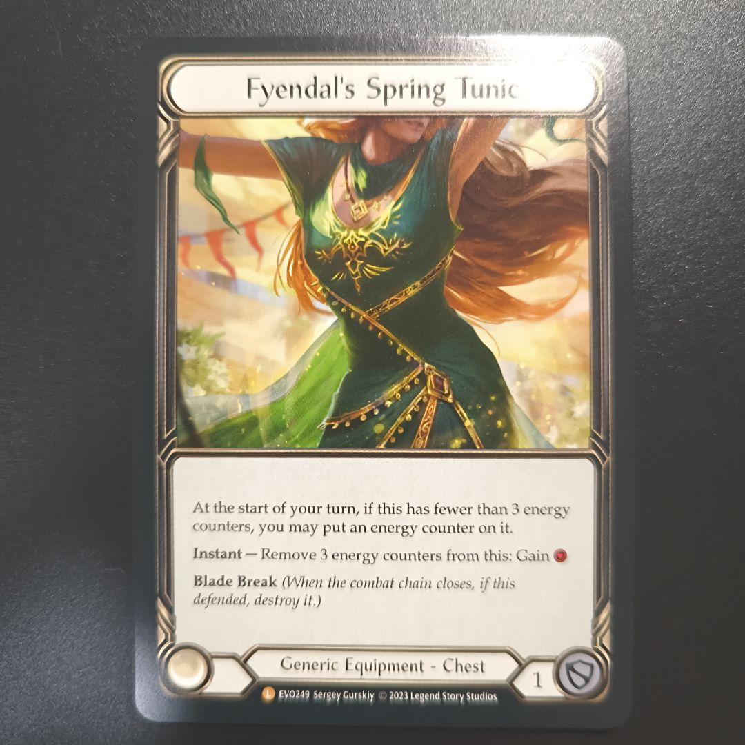 フィエンダルの春のチュニック EVO NF fab 英語NF EVO fyendal's