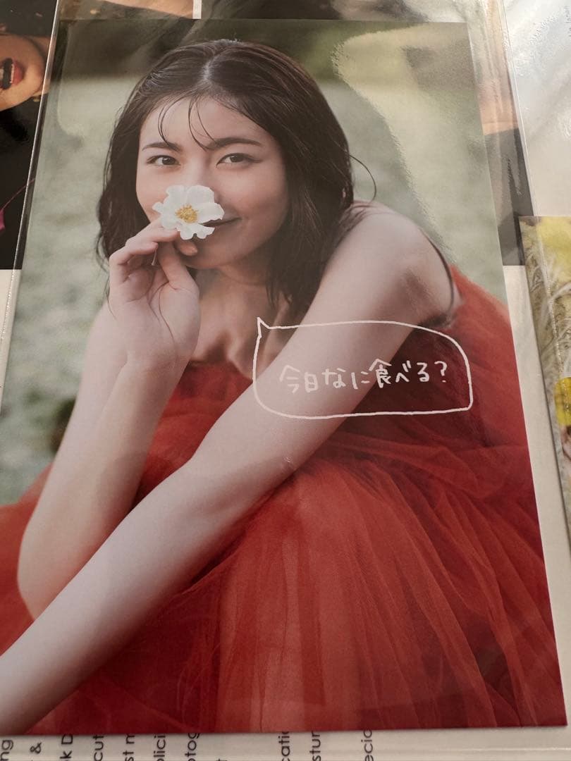 小芝風花カレンダー2026 Flower ポストカード&ステッカー付き 美品