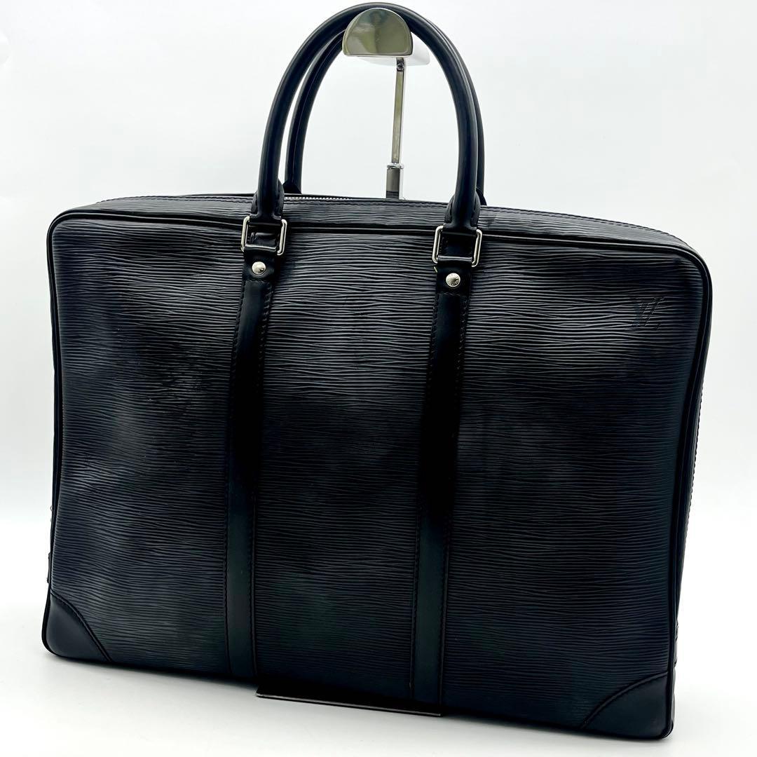 ルイヴィトン エピ ポルトドキュマンヴォワヤージュ ビジネスバッグ 正規品 本物