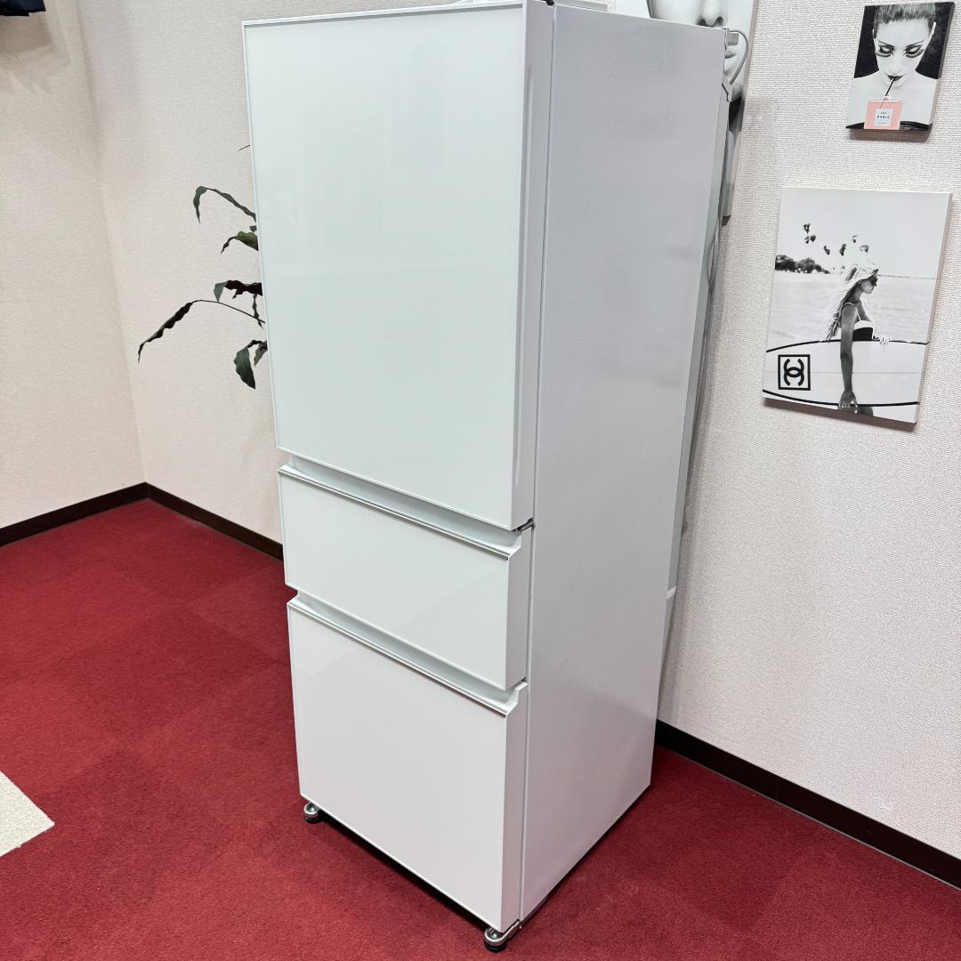 東京23区送料無料 超美品三菱2020年製 3ドア冷蔵庫330L 洗浄/除菌済み
