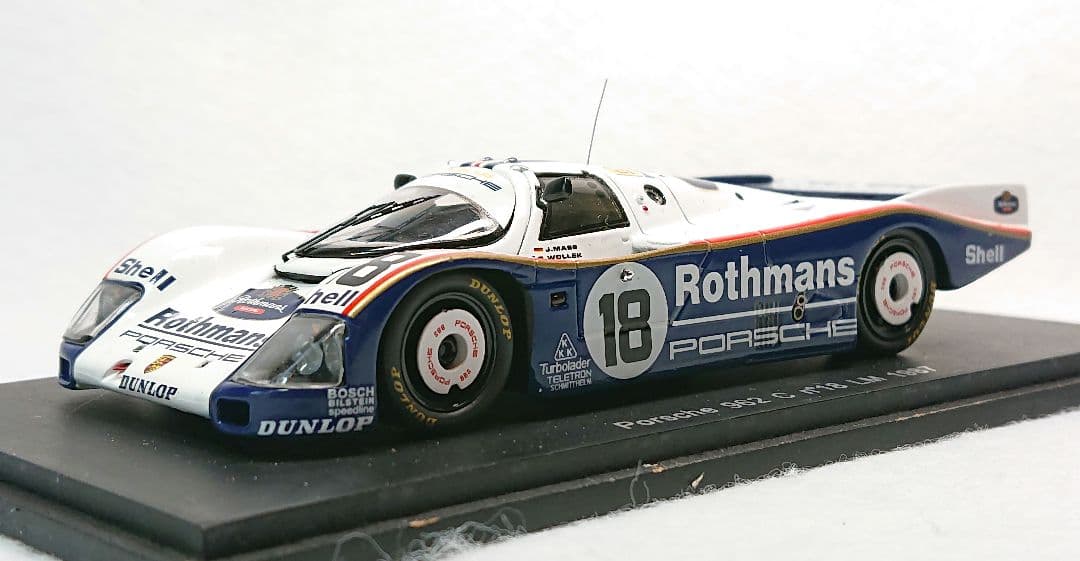 新品 1/43 スパーク ポルシェ919 ハイブリッド LMP1 ルマン24時間