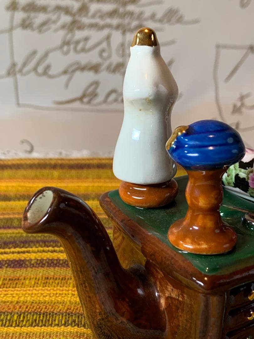 イギリス製 ビンテージのトニーカーターの可愛い服屋さんの手書きの