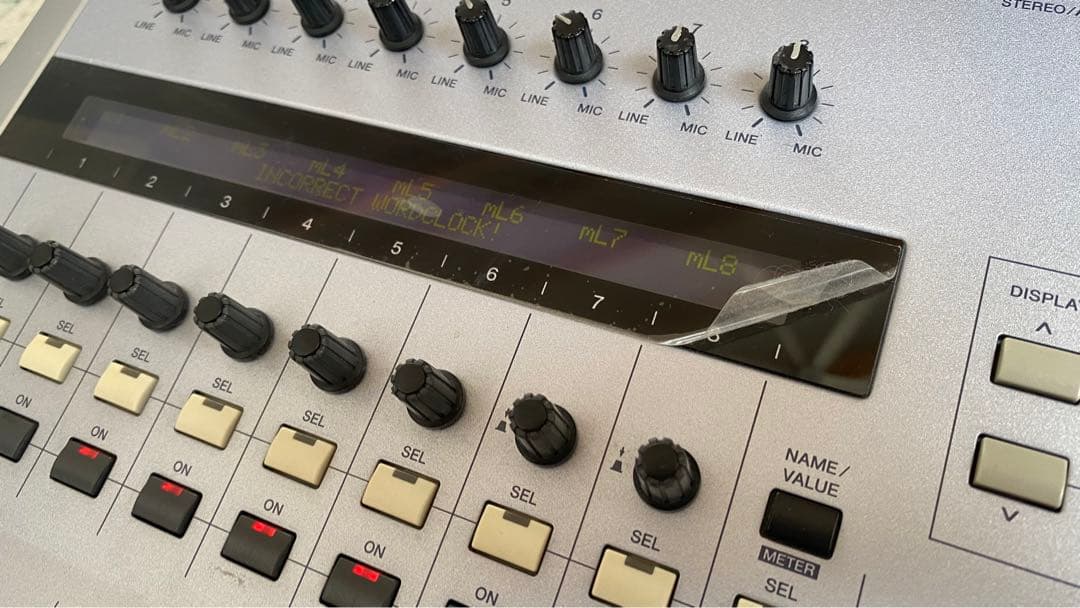 YAMAHA デジタルミキサー 01x インターフェース MIDI