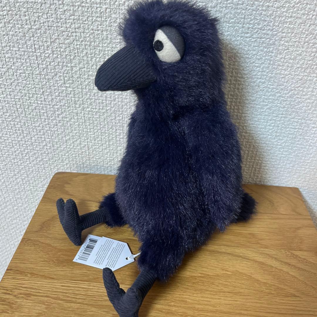 ジェリーキャット カラス　鳥 ぬいぐるみ