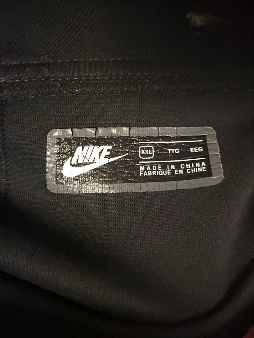 ナイキ　セットアップ　テックフリース　ブラック