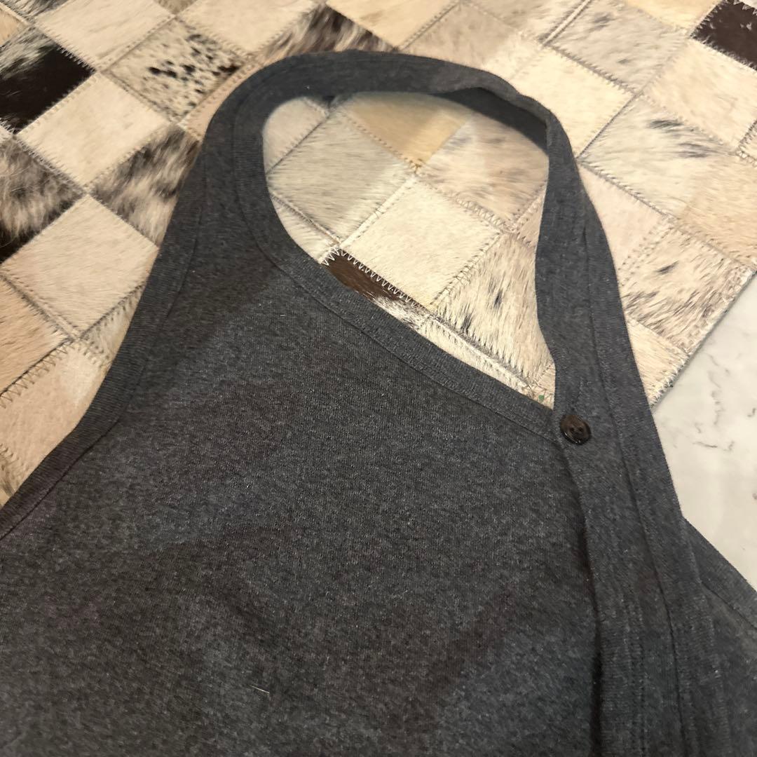 新品 ATTISESSION インナーパット バックタイ ホルターネックトップス