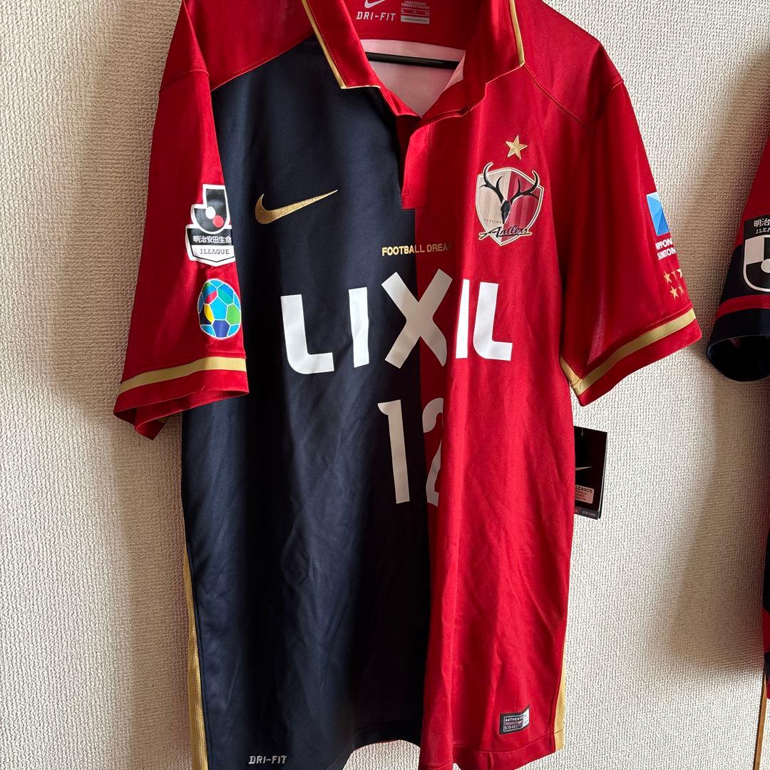 鹿島アントラーズ 2016 ユニフォーム XLサイズ 鹿島アントラーズ 2016 ユニフォーム XLサイズ Nike 2016年鹿島