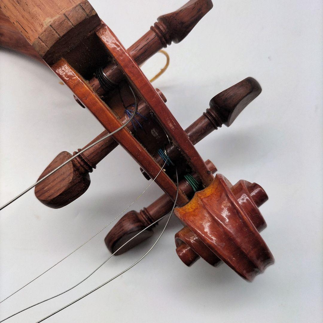 中華製◆木製バイオリン ケース付き 現状引渡　未整備　動作未確認