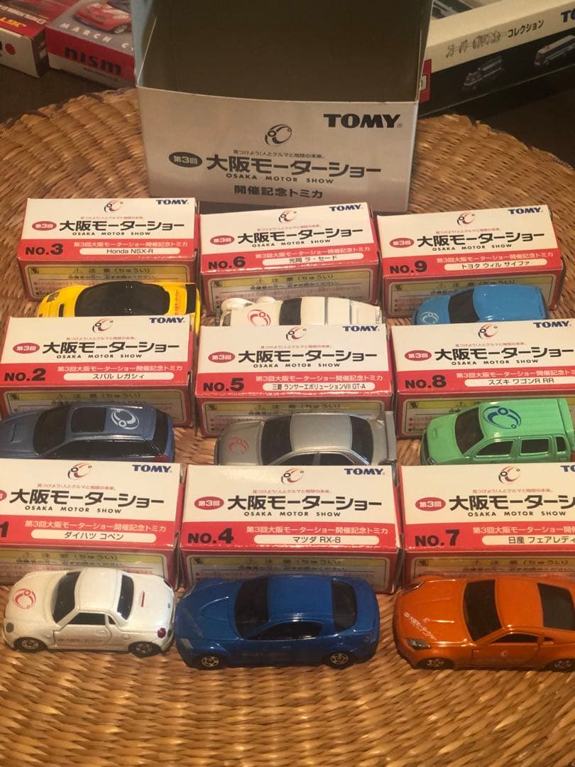 トミカ　大阪モーターショー　第三回　9台セット