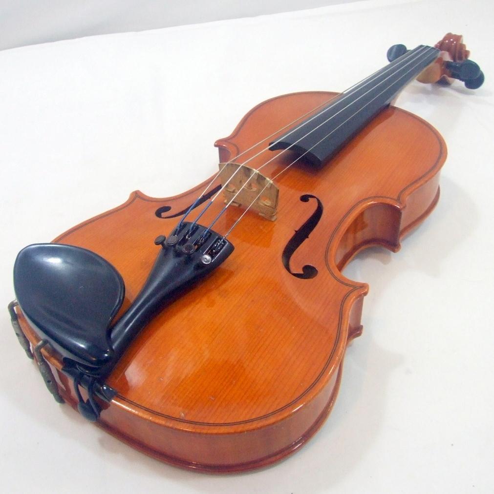 鈴木バイオリン 1/4 No330 弓 ケース メンテ済み 鳴り良し 傷補修
