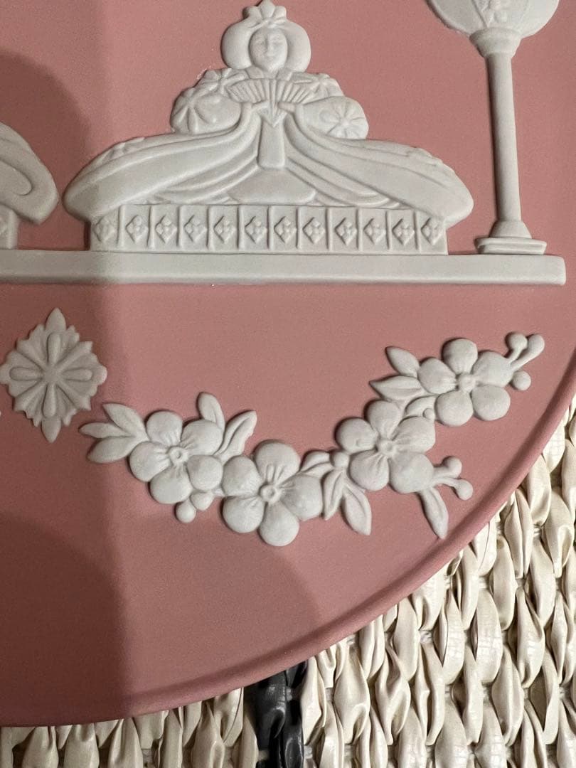 ウェッジウッド　ジャスパー　雛ドールプレート　リトルサムライプレート