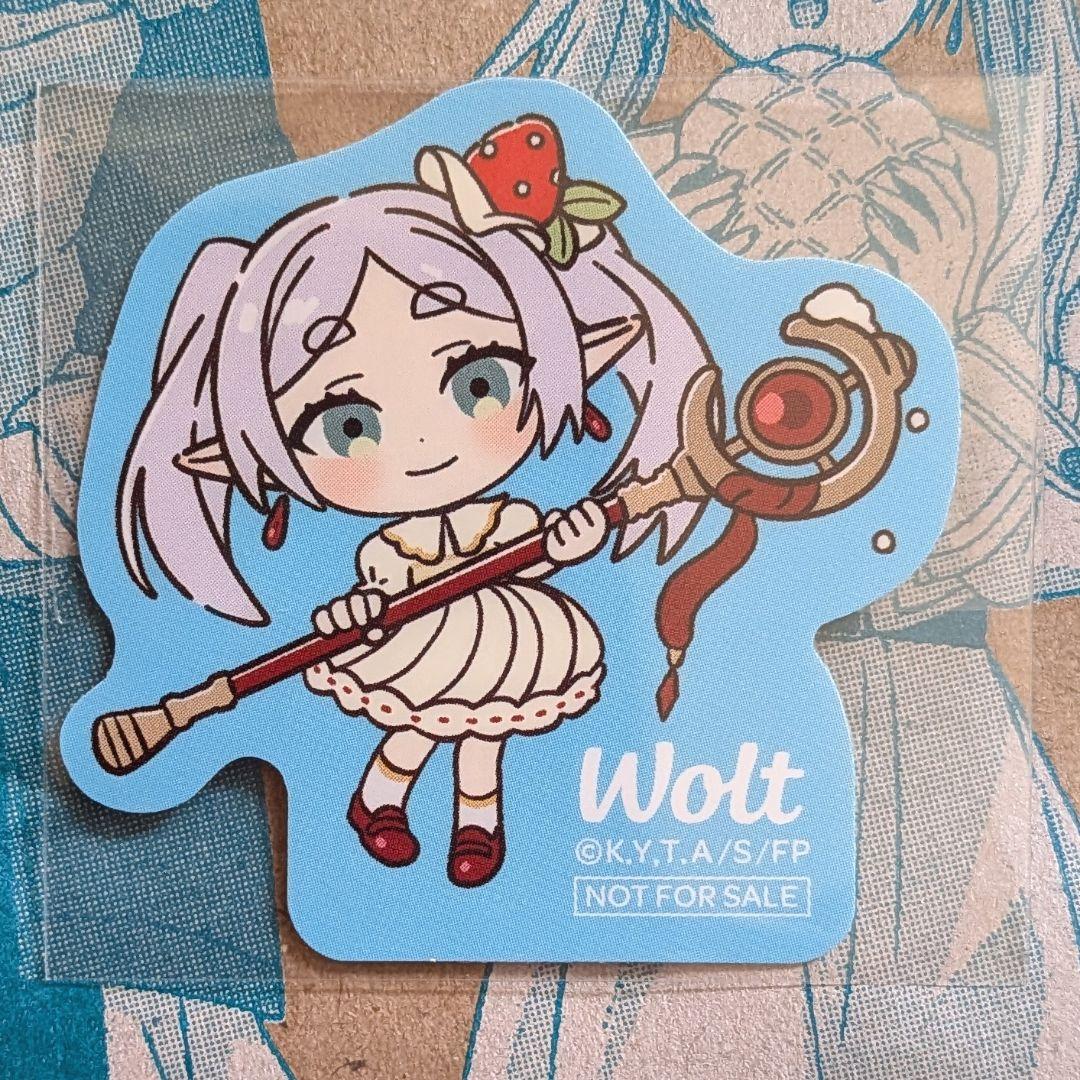 Wolt × 葬送のフリーレン】限定コラボグッズ3点セット ウォルト アクスタ