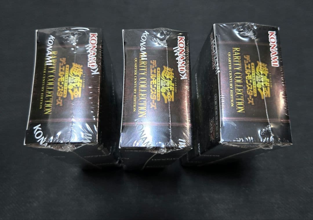 遊戯王 レアコレ 25th 3boxシュリンク付き