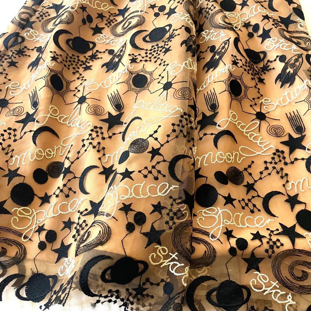 Diagram GRACE CONTINENTAL プラネット刺繍マキシスカート