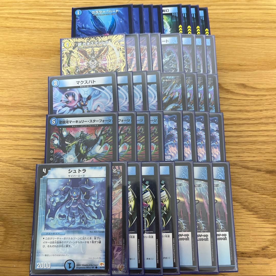 即日発送】 青単サイバー デッキ - メルカリ