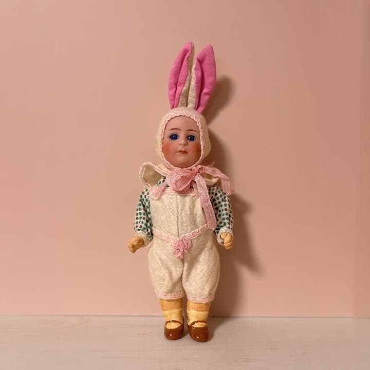 アンティーク ビスクドール ミニョネット バニー うさぎ
