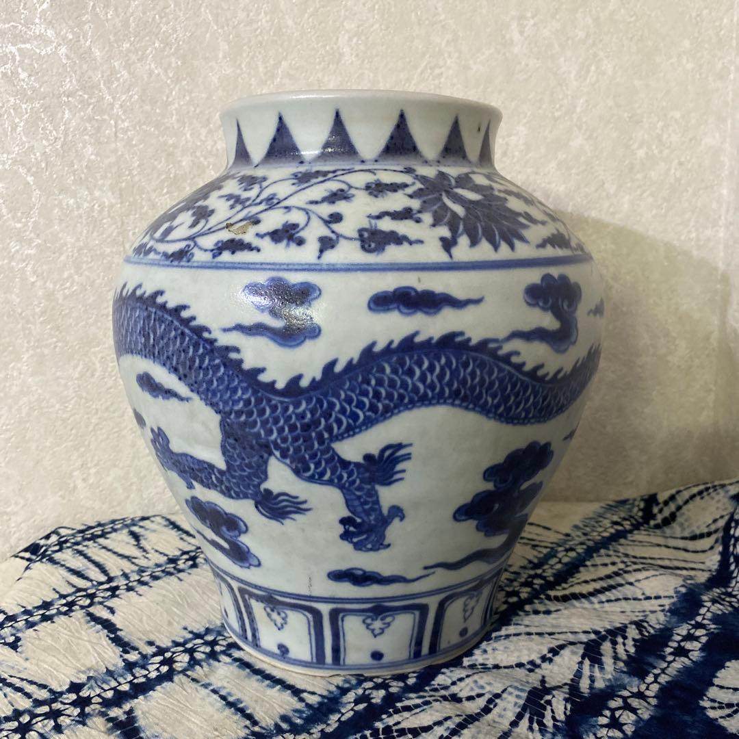 飾物瓢箪細工【風神雷神】台座【蔦細工】工芸品稀有品