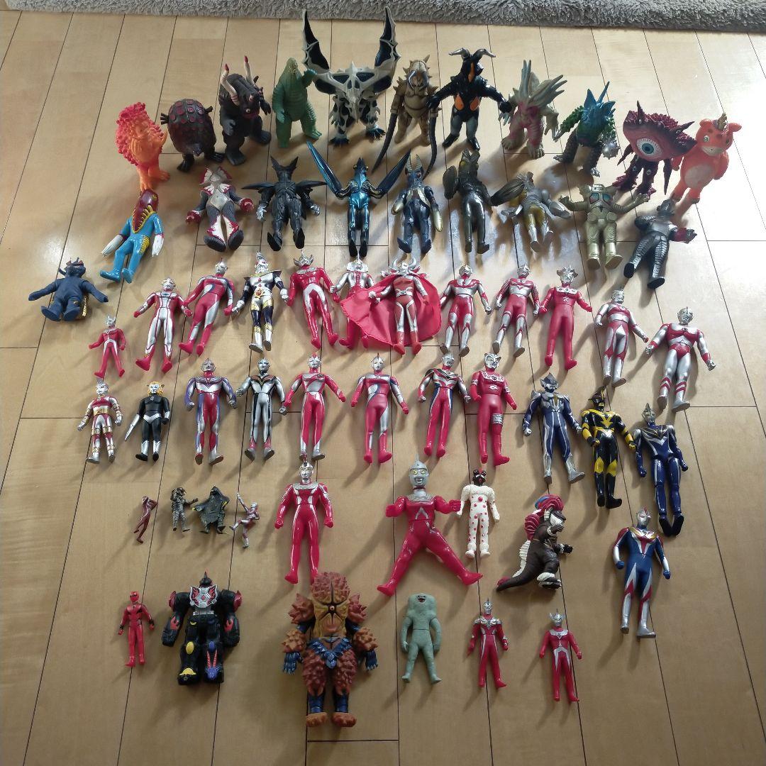 ウルトラマン　ソフビ　57体セット