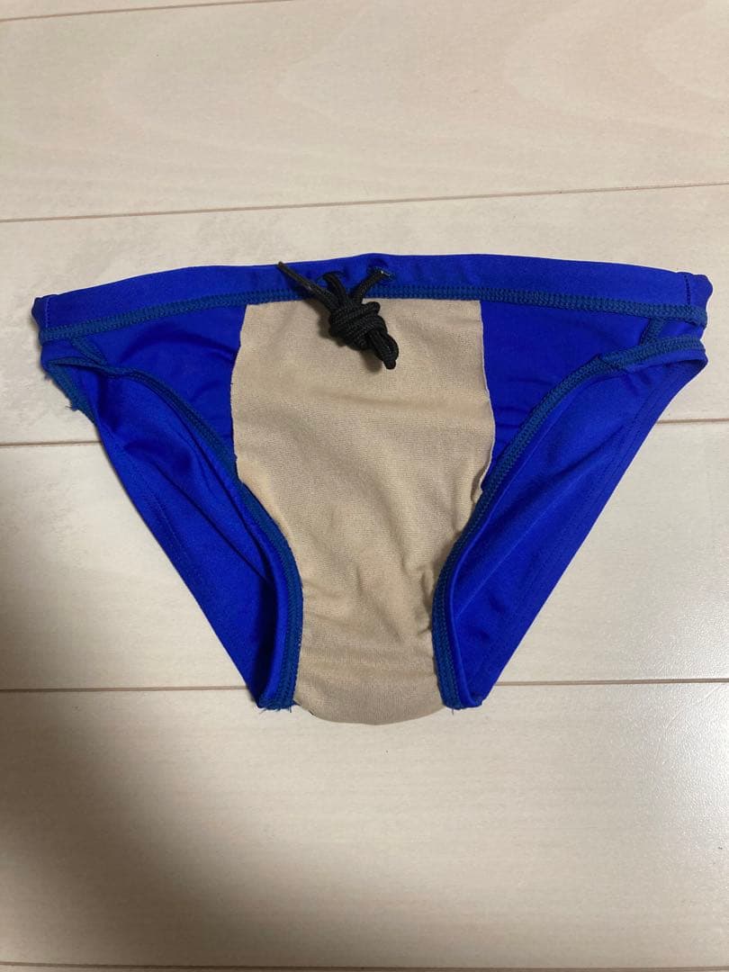 タグ箱付き アシックス ハイドロCD 競パン AMA87T 光沢ロイヤルブルー