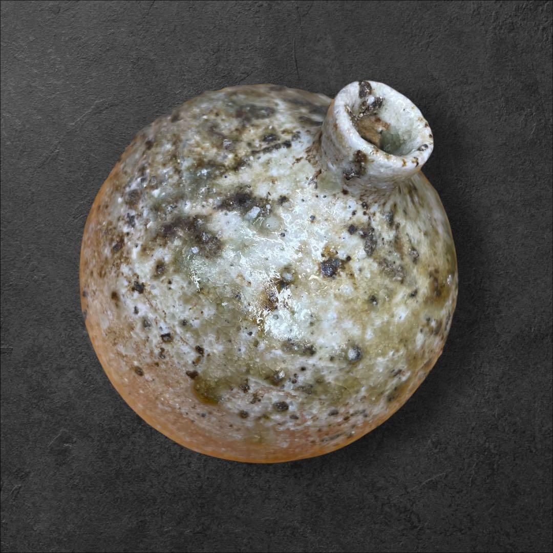 球形陶器 木箱付き