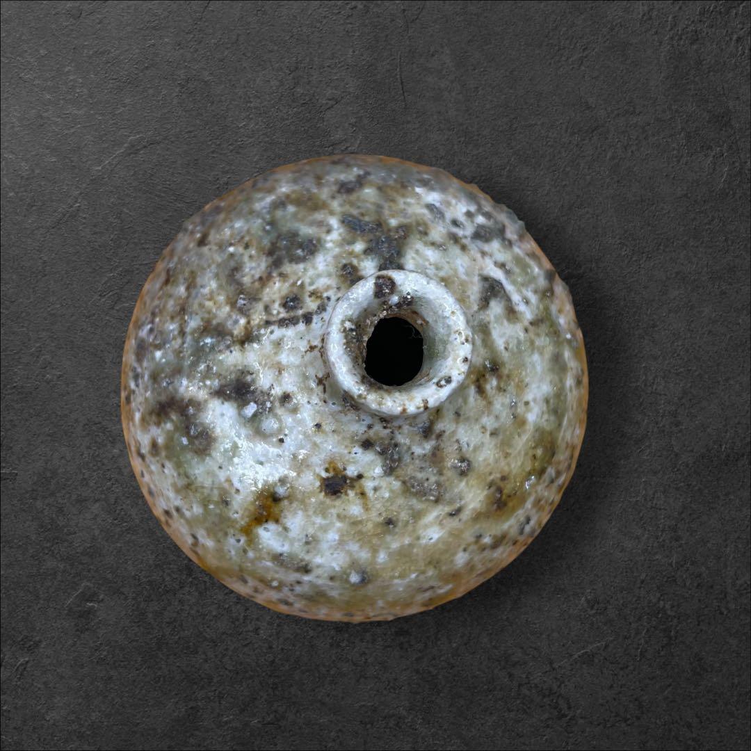 球形陶器 木箱付き