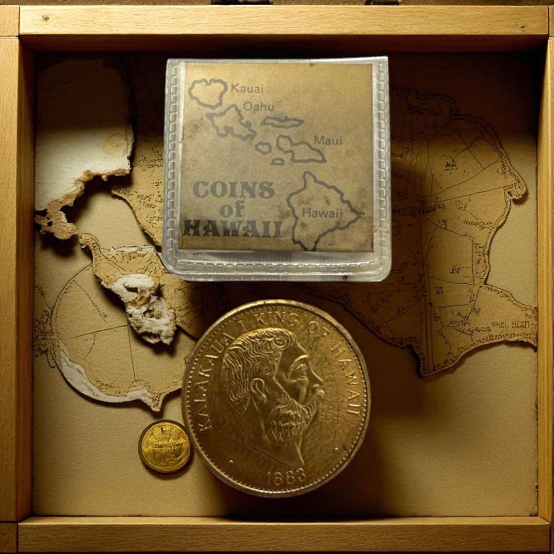 ハワイ王国 カラカウア王1ドル銀貨(1883年) - メルカリ