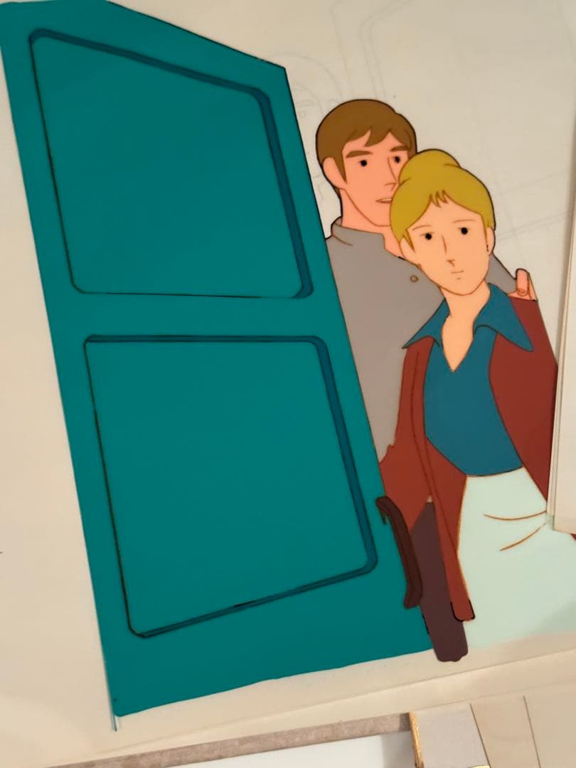 アニメ　ニルスのふしぎな旅セル画、工程表、オリジナル画