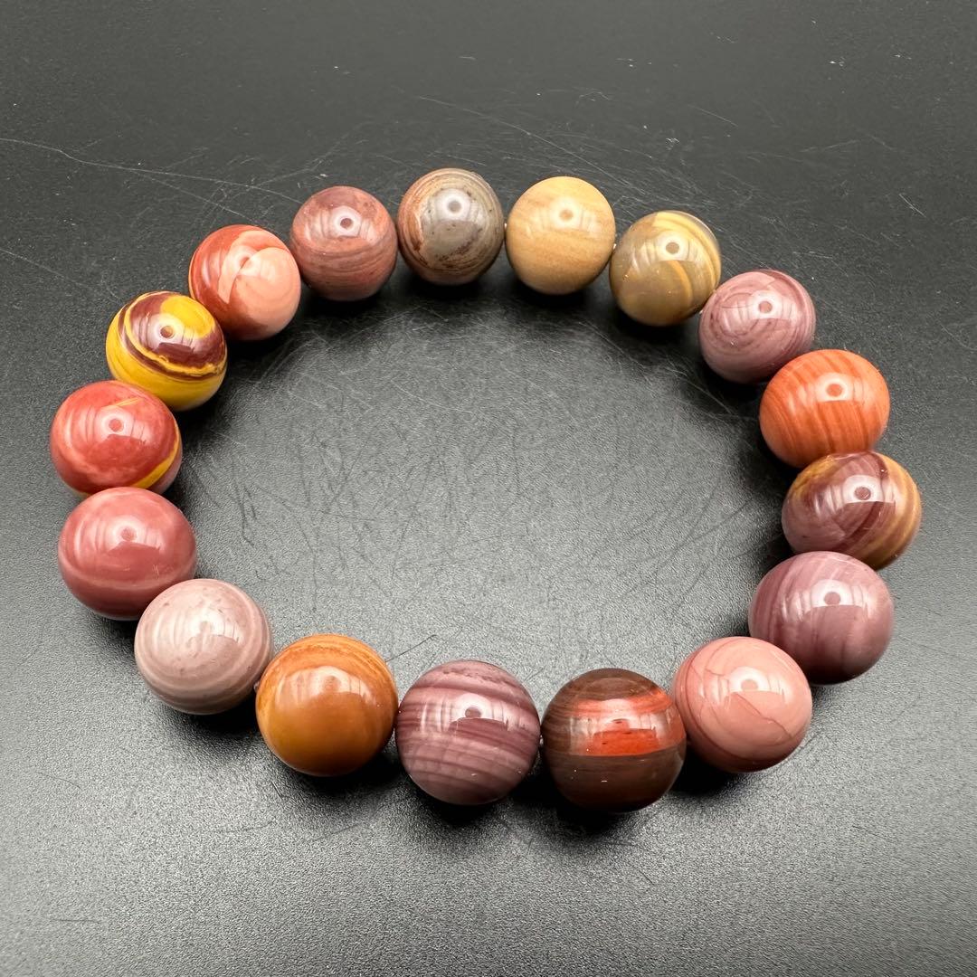 珍しい色味！！　トロピカルカラー　天眼アラシャンメノウ　ブレスレット かなり珍しい色味！！ トロピカルカラー 天眼アラシャンメノウ