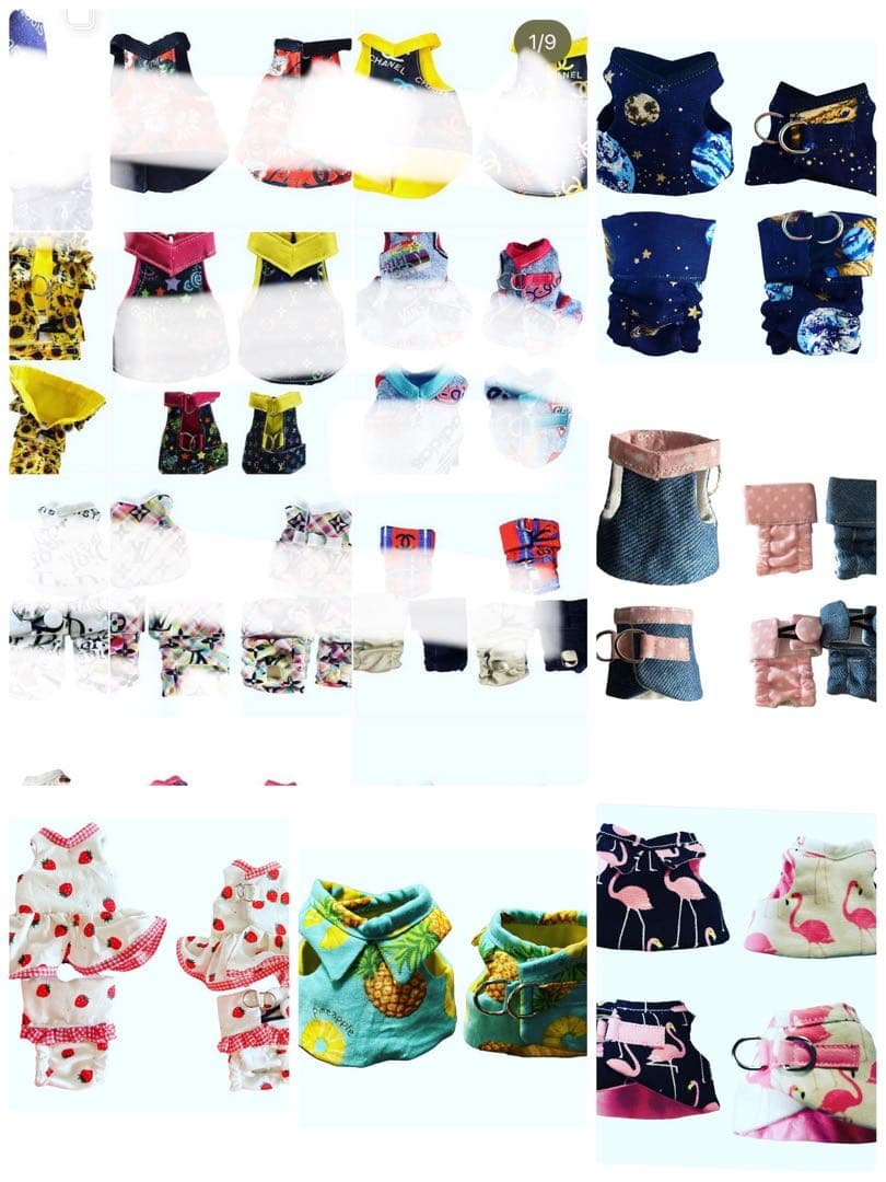 10/20〜ハンドメイド販売終了】小動物ハーネスオーダー受付☆コモン