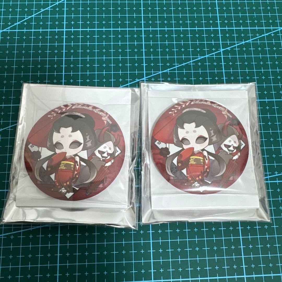 第五人格 IdentityV 京都 高島屋 トレーディング和紙缶バッジ 12個 傭兵