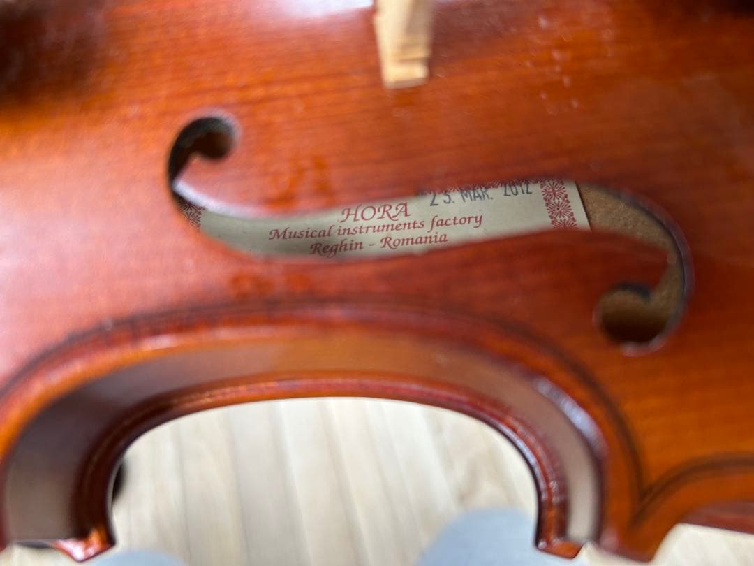 ⑥HORA Reghin 1/4 バイオリン 2022