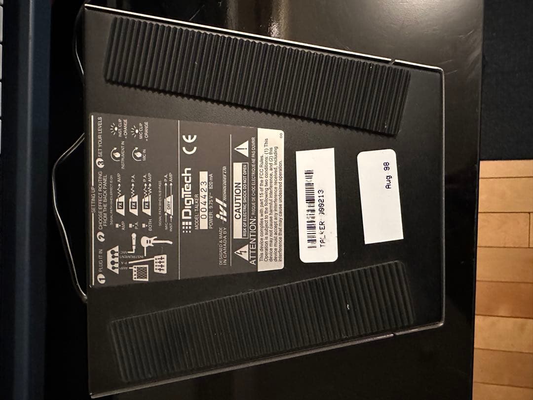 【美品】Digitech TALKER ボコーダー　トーキングマシン