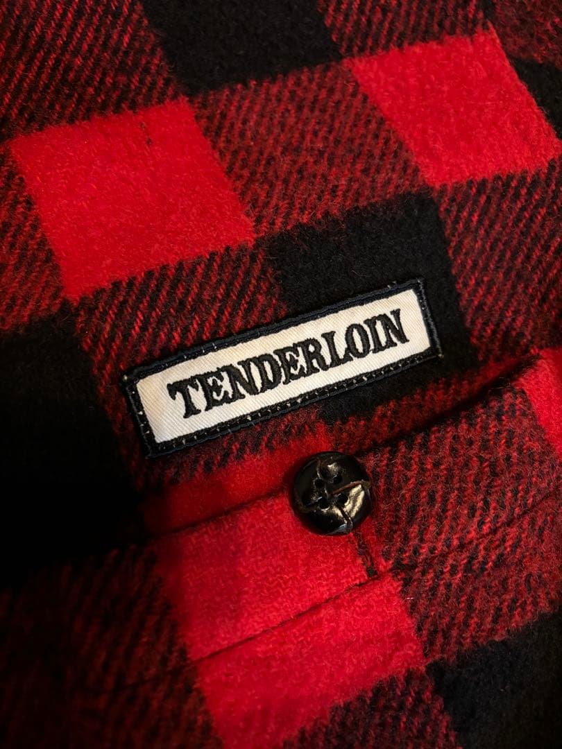 本物美品　TENDERLOIN テンダーロイン バッファロー　ジャケット M 赤