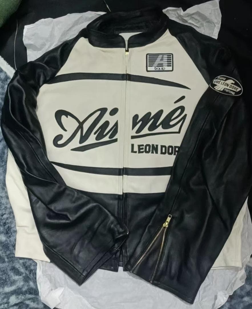 Aime Leon Dore Caferacer leather jacket PAUSE Magazine on