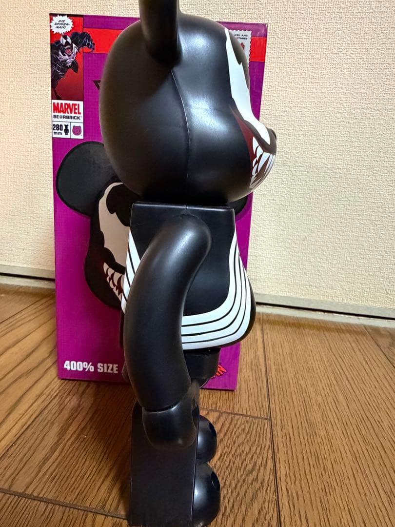ベアブリック400% ヴェノム レアカラー BE@RBRICK VENOM 100％ & 400