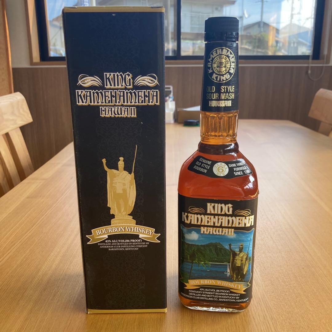 KING KAMEHAMEHA BOURBON WHISKEY 750ml - メルカリ