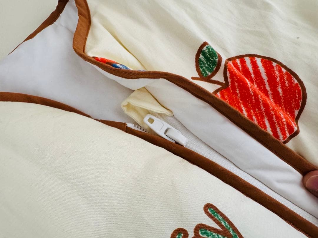 2WAY ダウンスリーパー　 羽毛スリーパー　ミッフィー 西川産業