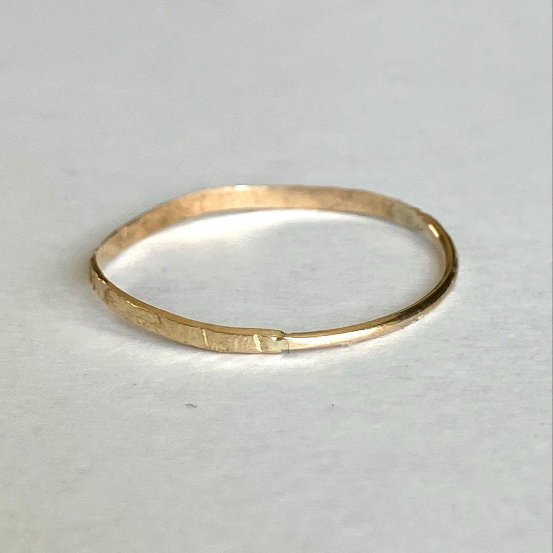 K10 10金　16号　リング　74