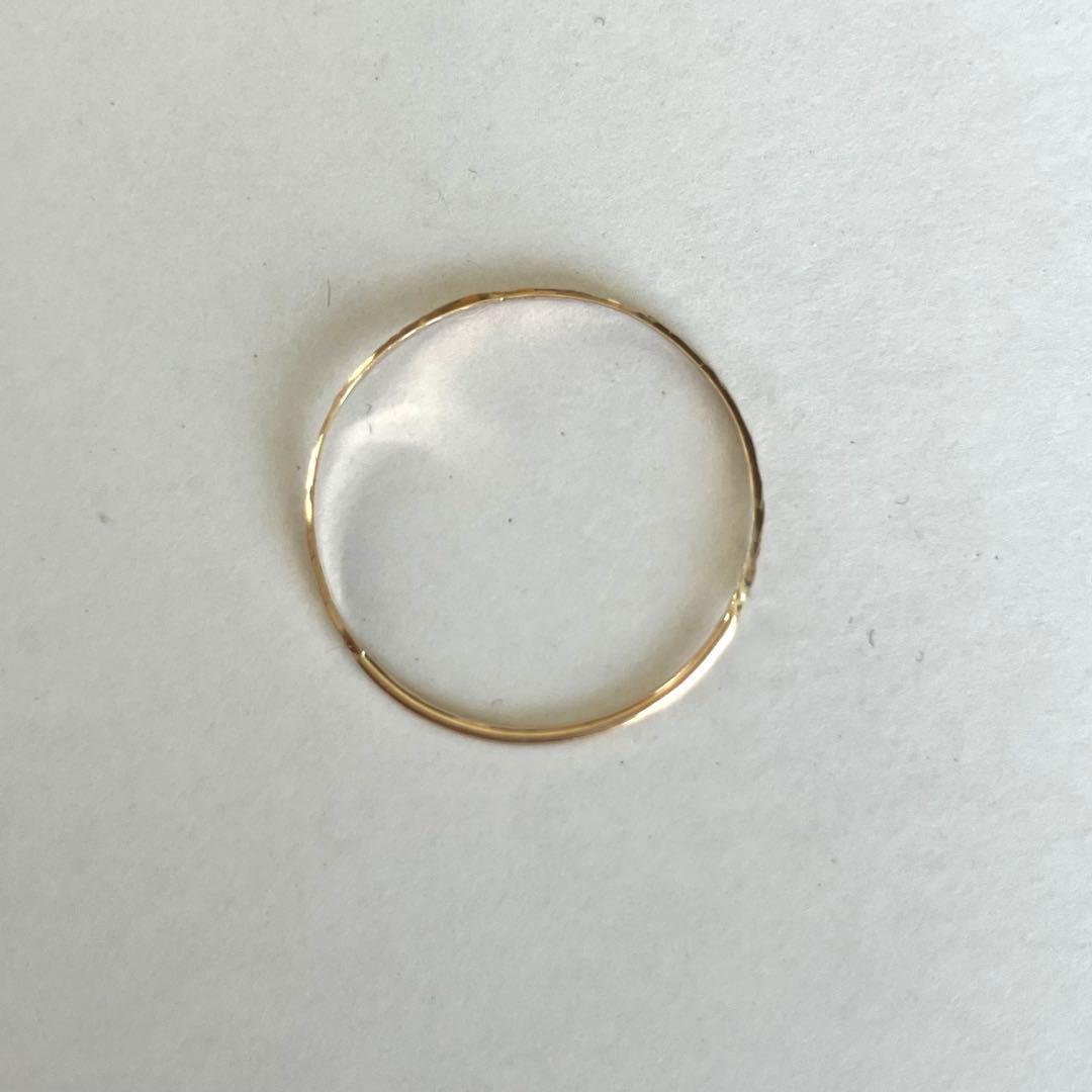 K10 10金　16号　リング　74