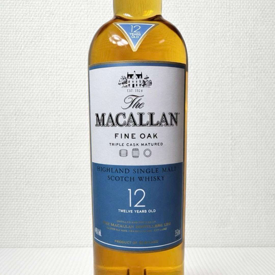 旧意匠】ディスコン マッカラン 12年 FINE OAK トリプルカスク - メルカリ