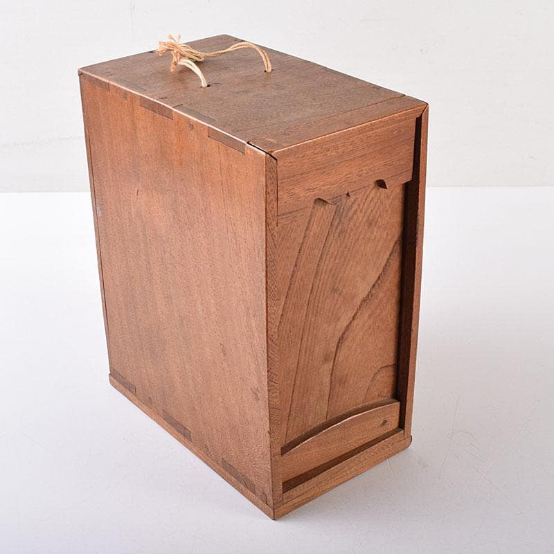 中国　竹嵌　骨牌　背竹牌　麻雀牌　木箱付　V　8014