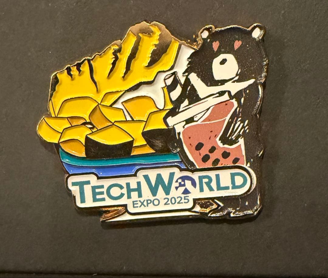 新品非売品TECH WORLD 関西万博EXPO 2025 ピンバッジ3個セット