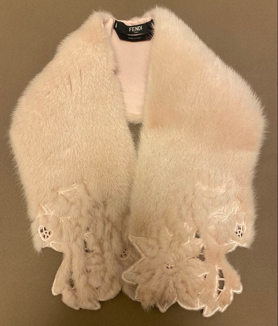 【新品未使用】FENDI フェンディ ファー ミンクファー ケープ ショール