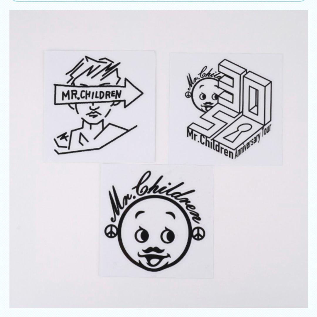 Mr.Children カッティングシール ミスチルくんエントランスマン - メルカリ