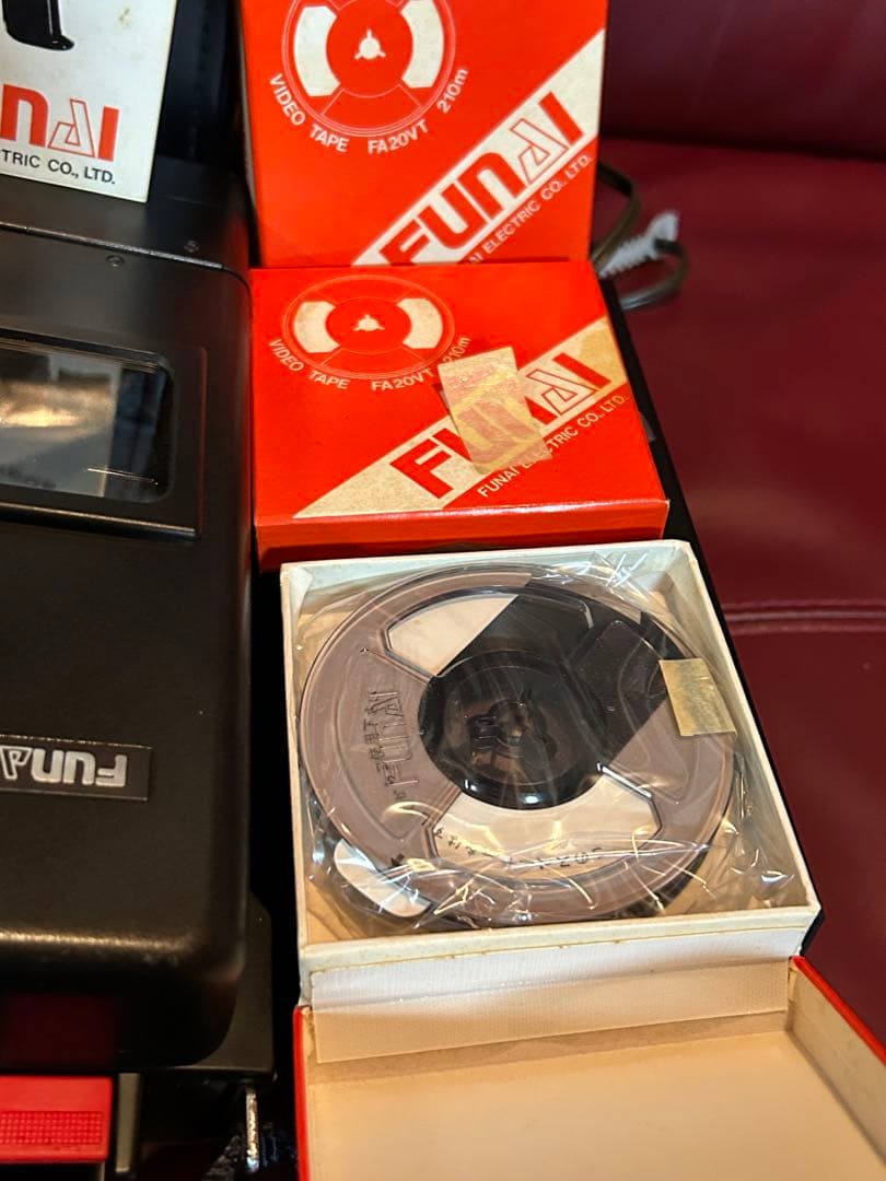 フナイ ポータブル VTR F-703V レトロ カメラ