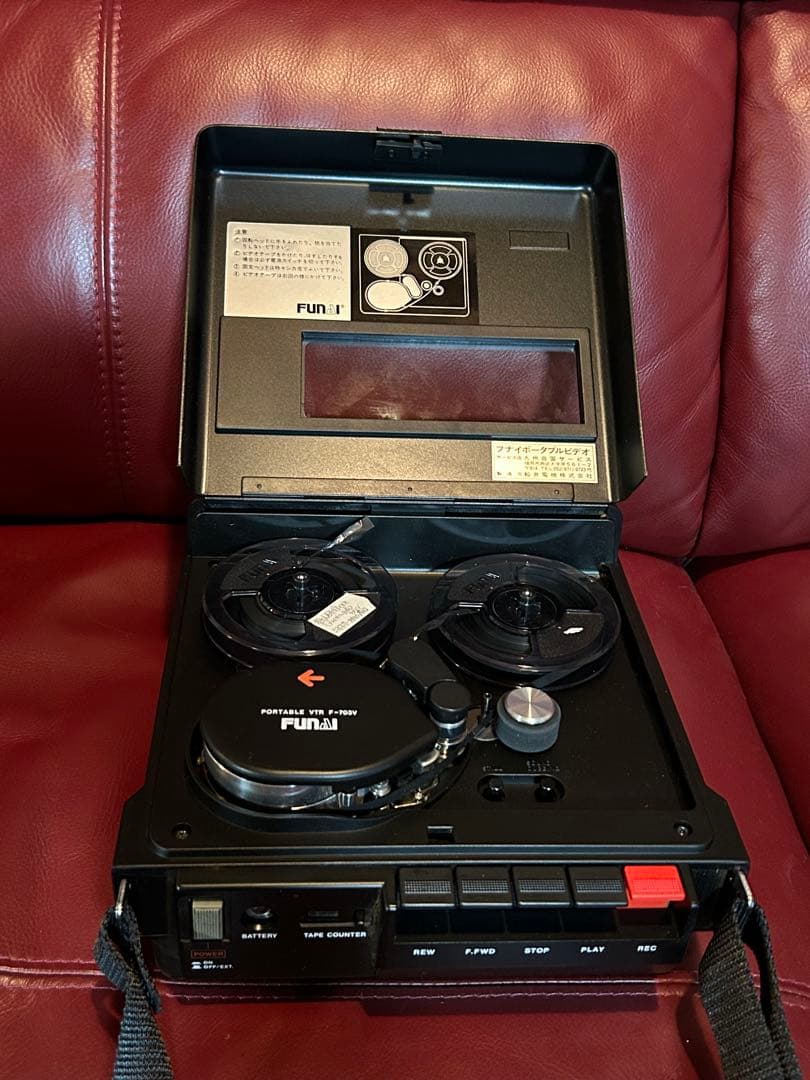 フナイ ポータブル VTR F-703V レトロ カメラ