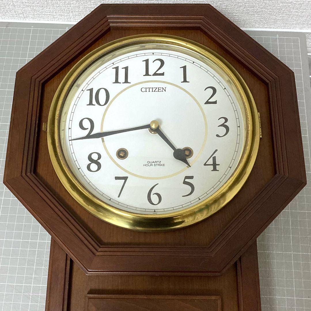 シチズン 柱時計 振り子時計 4MJ769-0 動作品