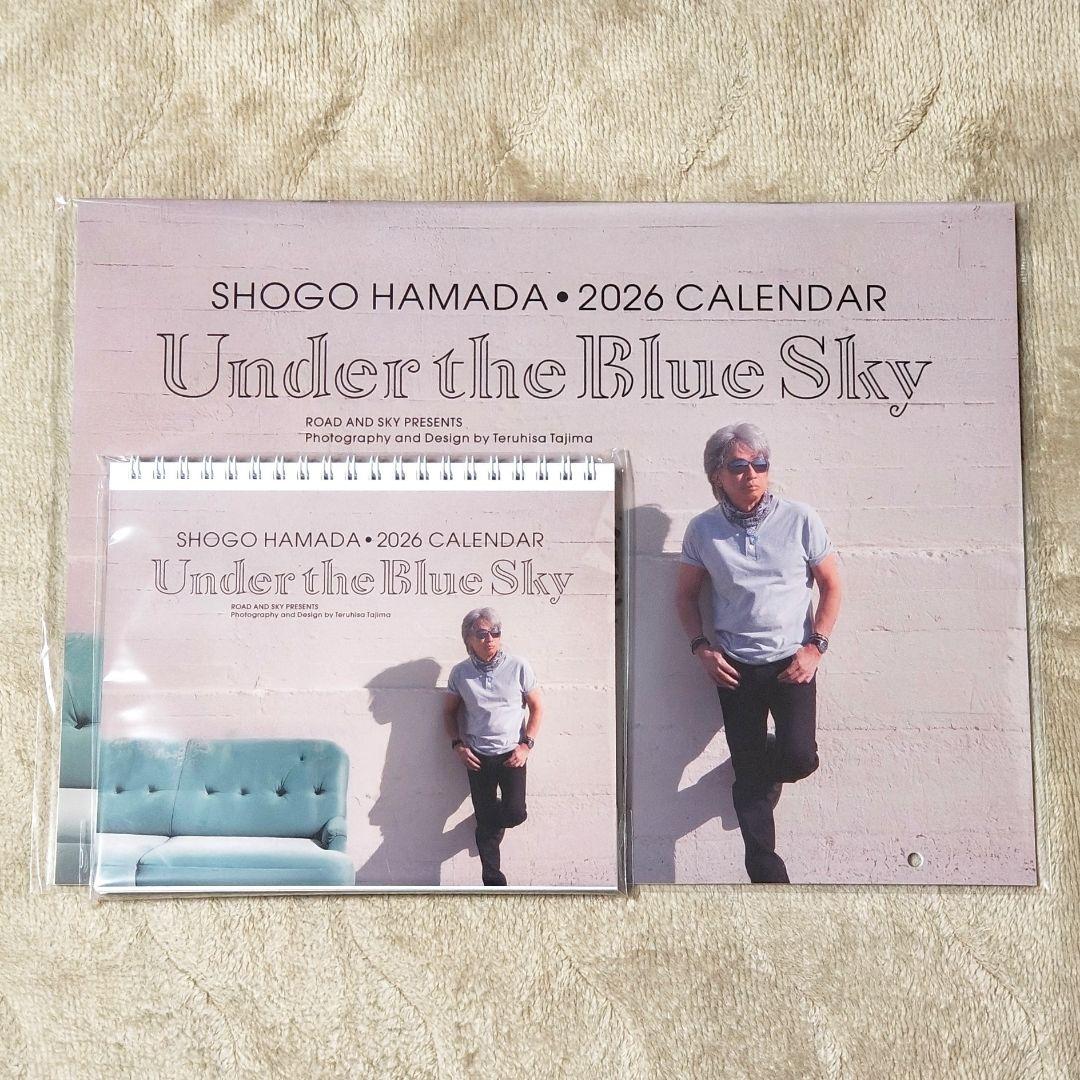 ☆新品未開封☆浜田省吾 2026年カレンダー(壁掛&卓上タイプ)セット【完売品】 ☆新品未開封☆浜田省吾 2026年カレンダー(壁掛&卓上タイプ)セット