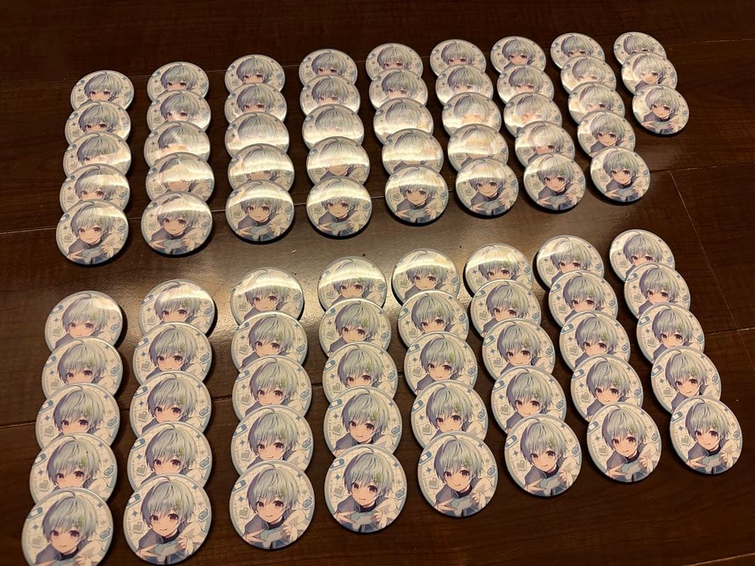 まひとくん。 2024 誕生日グッズ 等身 缶バッジ 83個セット