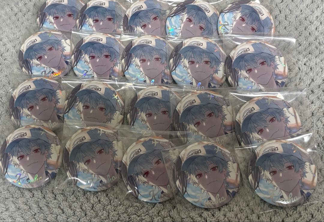 ChroNoiR Blue Memories 缶バッジ 葛葉 まとめ売り